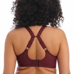 Elomi Charley Aubergine Unlined Plunge Bra 4380