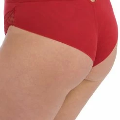 Bra & Panty Sets Elomi Priya Haute Red Brazilian Panty 4557
