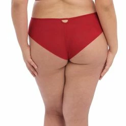 Bra & Panty Sets Elomi Priya Haute Red Brazilian Panty 4557