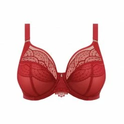 Elomi Priya Haute Red Unlined Plunge Bra 4550 Bras