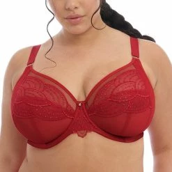 Elomi Priya Haute Red Unlined Plunge Bra 4550 Bras