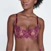 Bras Skarlett Blue Entice Crushed Berries Lace Balconette Bra 324143