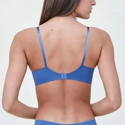 Skarlett Blue Entice Seaview Nylon Lace Balconette Bra 324143