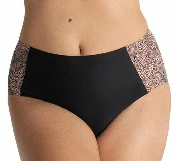 Bra & Panty Sets Evelyn & Bobbie High Waisted Retro Plus Size Black Bikini Panty 3 Bra & Panty Sets Evelyn & Bobbie High Waisted Retro Plus Size Black Bikini Panty