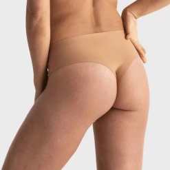 Evelyn & Bobbie Skintones High Waist Thong Panty