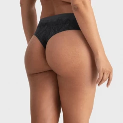 Evelyn & Bobbie Skintones High Waist Thong Panty