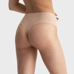 Evelyn & Bobbie Skintones High Waist Thong Panty