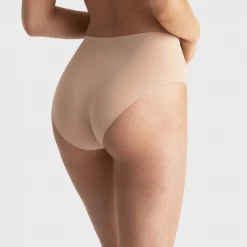 Evelyn & Bobbie High Waisted Skintones Retro Bikini Panty Bra & Panty Sets