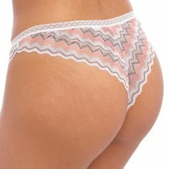 Freya Festival White Coral Brazilian Lace Panty 5627 Bra & Panty Sets