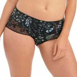 Fantasie Harper Black Boyshort Panty 100180