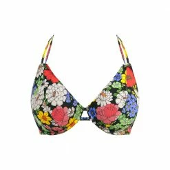 Freya Swimwear Floral Haze Multi Print Halter Bikini Top 202804