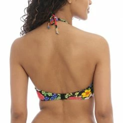 Freya Swimwear Floral Haze Multi Print Halter Bikini Top 202804