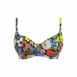 Freya Swimwear Floral Haze Multi Print Sweetheart Padded Bikini Top 202803