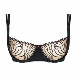 Curvy Kate Scantilly Bras Curvy Kate Fallen Angel Black Unlined Bra ST012100