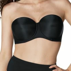 Fantasie Smoothing Black Strapless Bra 4530
