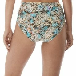 Fantasie Swimwear Manila Mid Rise Bikini Bottom 6777 Snake Print