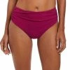 Fantasie Swimwear Ottawa Control Mid Rise Bikini Bottom 6363 Mulberry