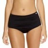 Fantasie Swimwear Versailles Black Control Short Bikini Bottom 5753