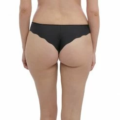 Fantasie Aurelia Black Lace Floral Thong Panty 101070