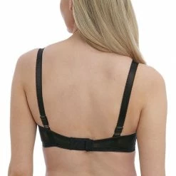 Fantasie Aurelia Black Unlined Floral Balconette Bra 101007 Bra & Panty Sets