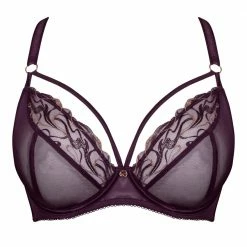 Curvy Kate Scantilly Fascinate Plum Unlined Plunge Bra 017101 Bras 7 Curvy Kate Scantilly Fascinate Plum Unlined Plunge Bra 017101 Bras