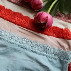 Fleur't Iconic Swan/Rosette High Waist Boyshort Panty 602