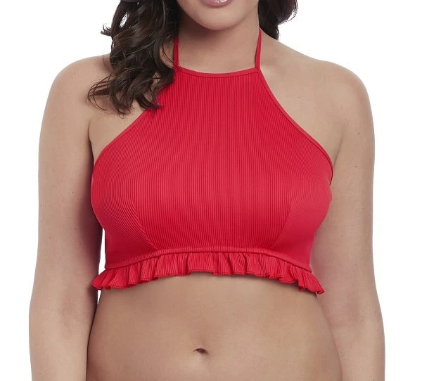 Freya Swimwear Nouveau Hi Neck Crop Top Bikini Top 6702 Red 3 Freya Swimwear Nouveau Hi Neck Crop Top Bikini Top 6702 Red