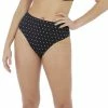 Freya Swimwear Jewel Cove Black High Waist Bikini Bottom 7236 1 Freya Swimwear Jewel Cove Black High Waist Bikini Bottom 7236