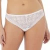Bra & Panty Sets Freya Love Note White Brazilian Thong Panty 5217