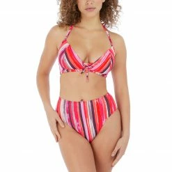 Freya Swimwear Bali Bay Summer Multi High Waist Bikini Bottom 6787