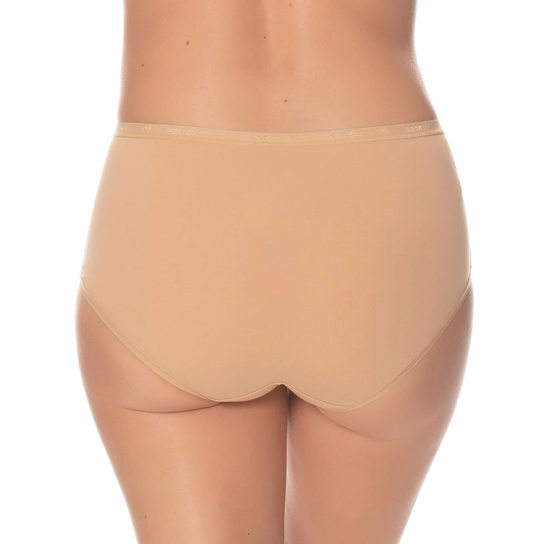 Gemsli Nude Organic Cottom Hipster 3 Pack Panties 3324 4 Gemsli Nude Organic Cottom Hipster 3 Pack Panties 3324