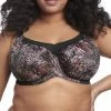 Bras Goddess Kayla Black Print Unlined Bra 6164
