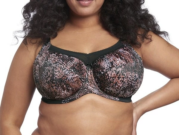 Bras Goddess Kayla Black Print Unlined Bra 6164 3 Bras Goddess Kayla Black Print Unlined Bra 6164