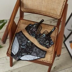 Fantasie Harper Black Unlined Lace Bra 100101