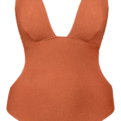 Curvy Kate Swimwear Holiday Crush Rust Monokini One Piece 021606