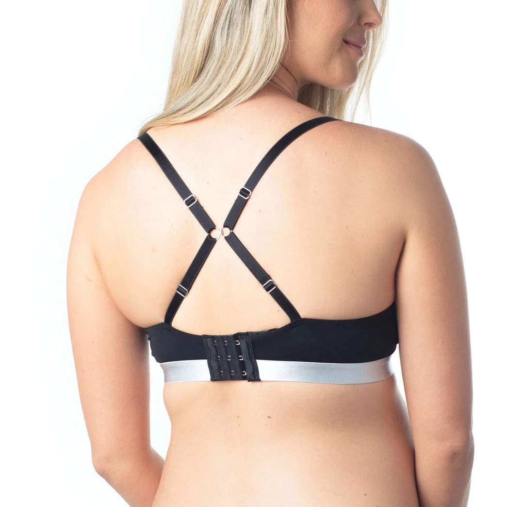 Hot Milk Bras Hotmilk Freedom Black And Silver Pump Nursing Bra 7 Hot Milk Bras Hotmilk Freedom Black And Silver Pump Nursing Bra