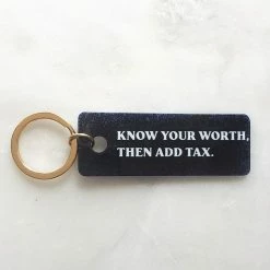 Ryan Porter Gifts Ryan Porter Acrylic Message Keychain Accessories
