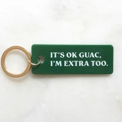 Ryan Porter Gifts Ryan Porter Acrylic Message Keychain Accessories