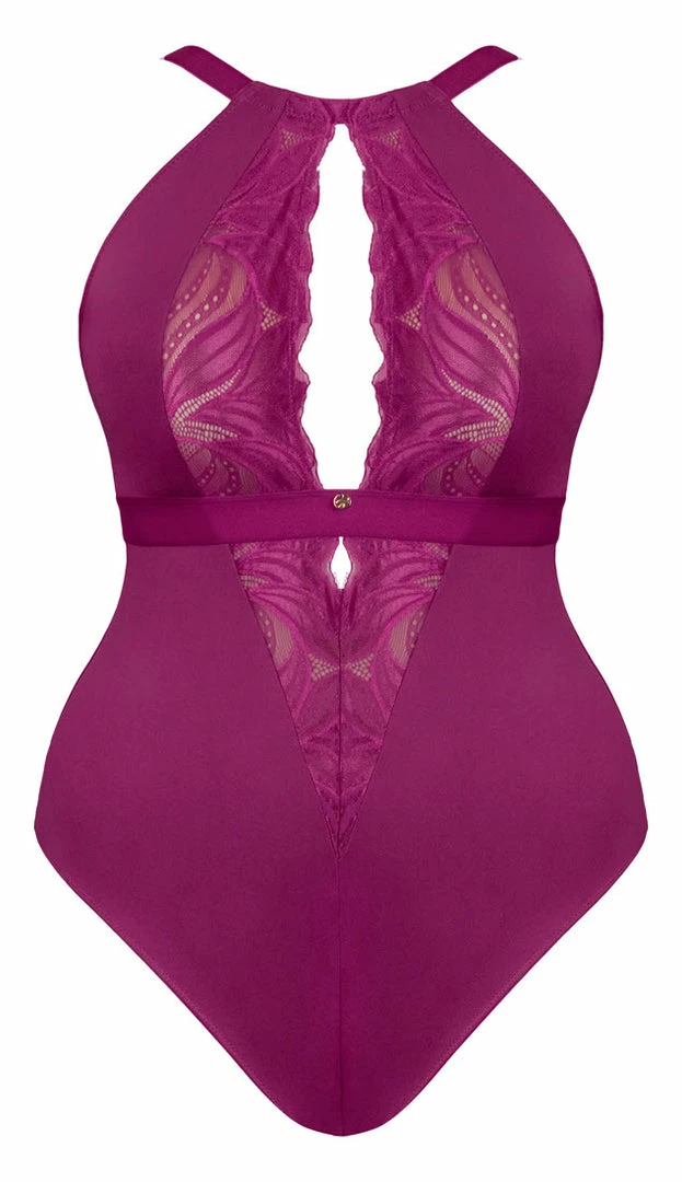Curvy Kate Scantilly Indulgence Orchid Stretch Lace Bodysuit 010704 7 Curvy Kate Scantilly Indulgence Orchid Stretch Lace Bodysuit 010704