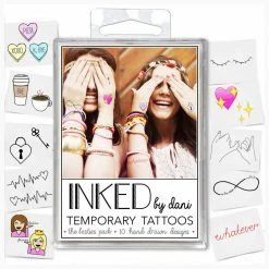 Accessories Inked By Dani Besties Temporary Tattoos