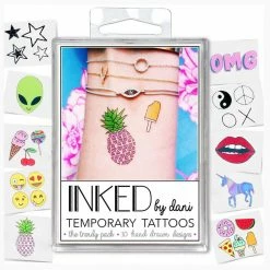 Accessories Inked By Dani Trendy Pack Temporary Tattoos