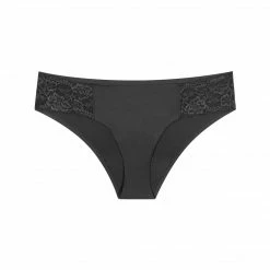 Panties Proof Leak Free Black Lace Cheeky Panty CY1002