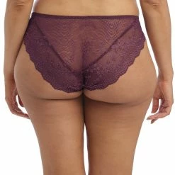 Elomi Lucie Mambo Pink & Red Snake Print Brazilian Brief Panty 4495 Bra & Panty Sets