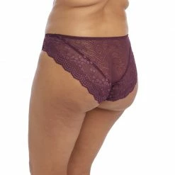 Elomi Lucie Mambo Pink & Red Snake Print Brazilian Brief Panty 4495 Bra & Panty Sets