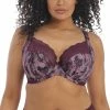 Elomi Lucie Mambo Pink & Red Snake Print Unlined Lace Bra 4490 Bras 2 Elomi Lucie Mambo Pink & Red Snake Print Unlined Lace Bra 4490 Bras