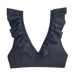 The Little Bra Company Camille Black No Wire Bikini Top SW004