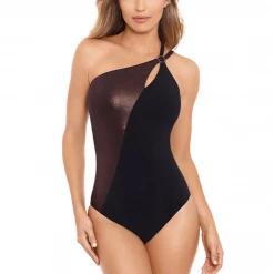 Amoressa Amorressa Swimwear Lunar Eclipse Crescent Black 1 Piece 6533253