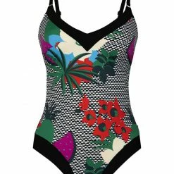 Anita Swimwear Tropical Print One Piece 7728
