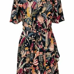 Anita Swimwear Lisboa Black Print Dress Cover Up 8145