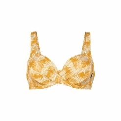 Anita Swimwear Cadiz Champagne Gold Plunge Bikini Top 8774-1